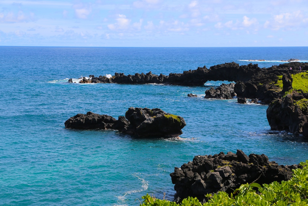 Natural Bridge - Hana Highway, Maui, Hawaii